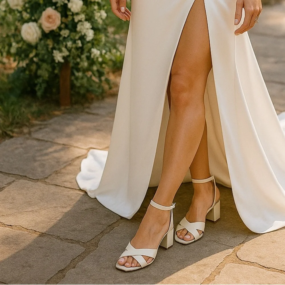 dolce vita tiki sandals leather bridal